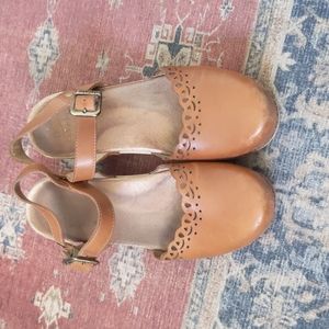 Dansko Marta clogs, brown leather, size 39